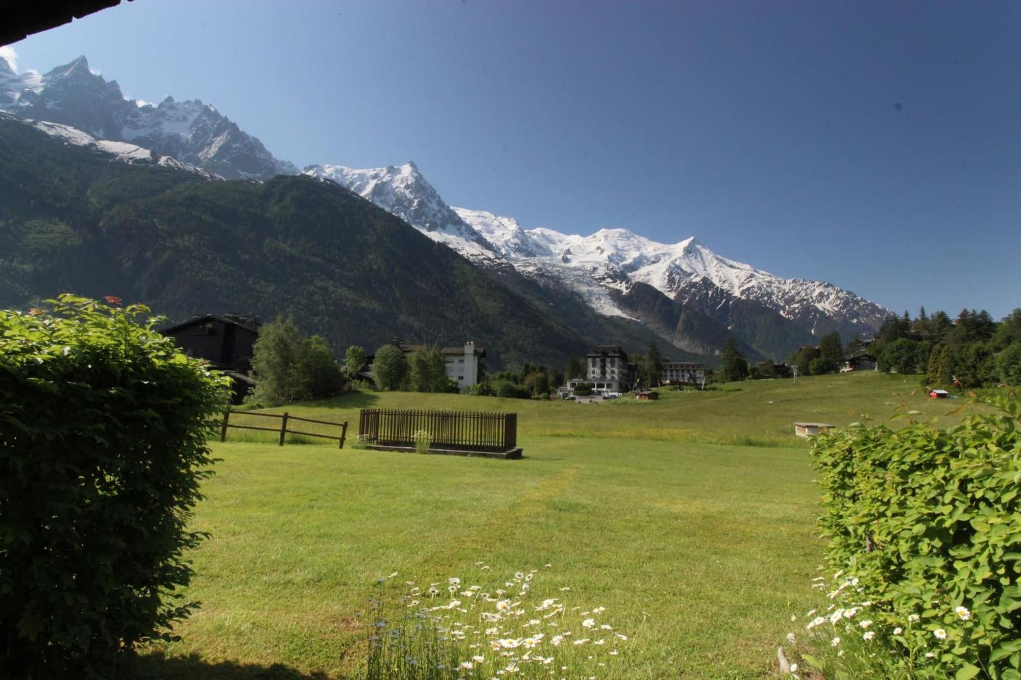 霞慕尼Le Savoy - Terrasse Avec Vue Sur Le Mont-Blanc公寓 外观 照片